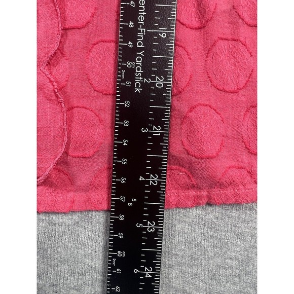 Boden top us size 4 pink ruffles button down ruffles - Picture 3 of 9